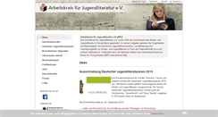Desktop Screenshot of jugendliteratur.org